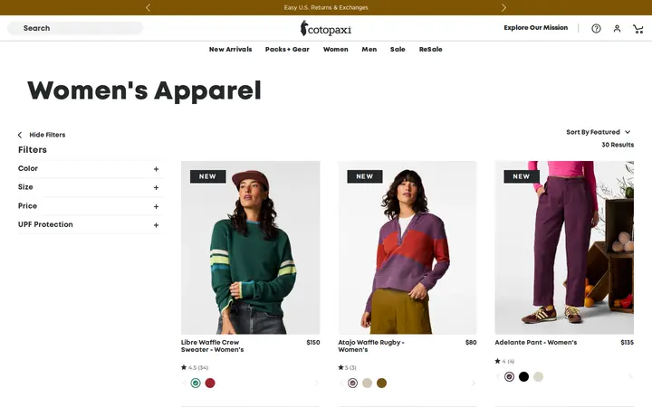 /collections/womens-apparel — Cotopaxi Larimer Square
