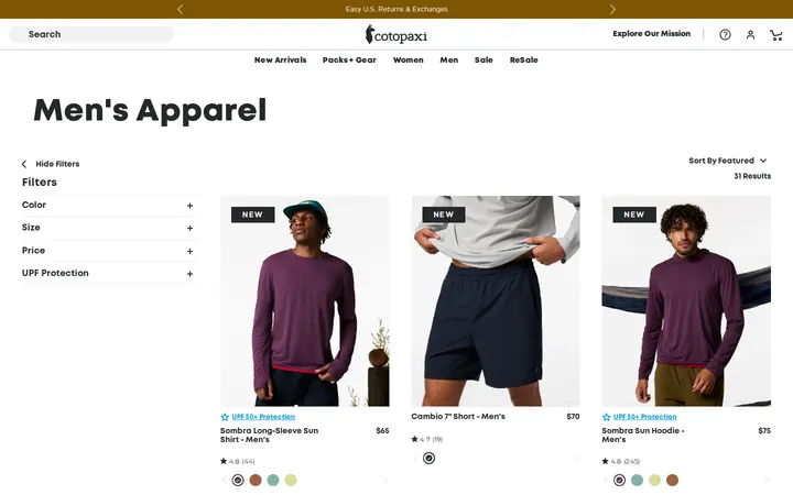 /collections/mens-apparel — Cotopaxi Larimer Square