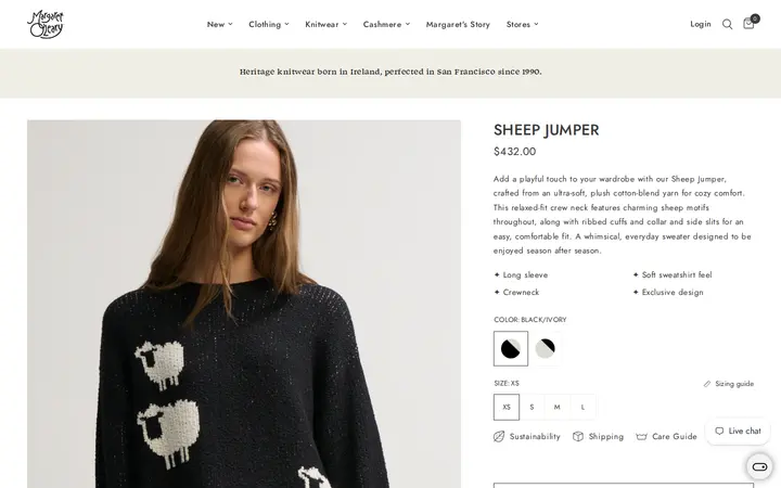 /collections/new-arrivals/products/sheep-jumper — Margaret O'Leary