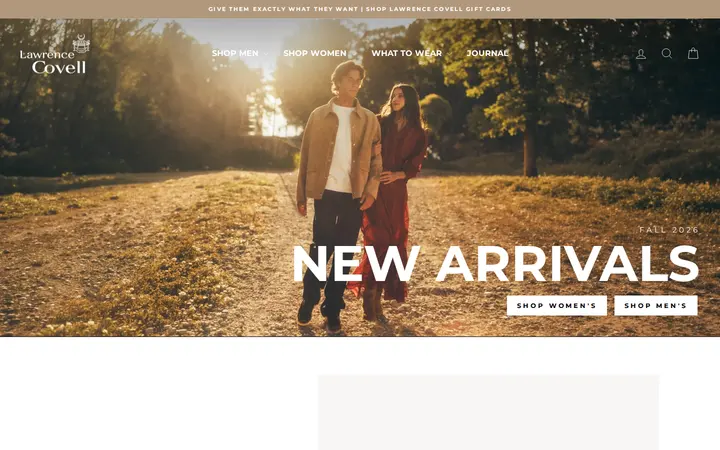 Website of Lawrence Covell