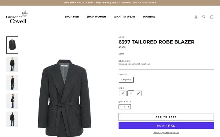 /collections/shop-womens-shop-by-designer-6398/products/639-tlrd-robe-blzr-f — Lawrence Covell