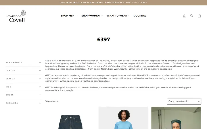 /collections/shop-womens-shop-by-designer-6398 — Lawrence Covell