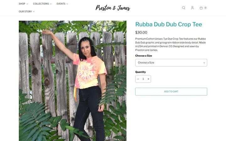 /collections/the-collection/products/rubba-dub-dub-crop-tee — Preston and James
