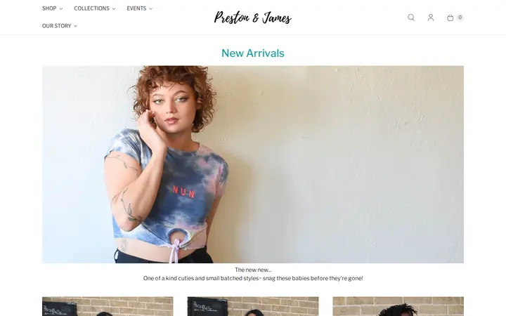 /collections/new-arrivals — Preston and James