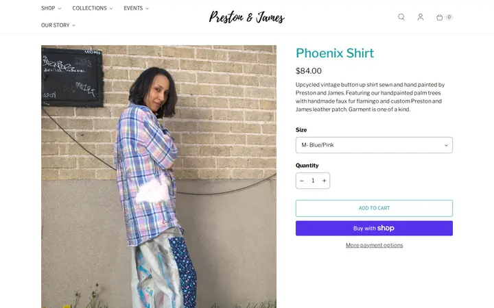 /collections/new-arrivals/products/phoenix-shirt-1 — Preston and James