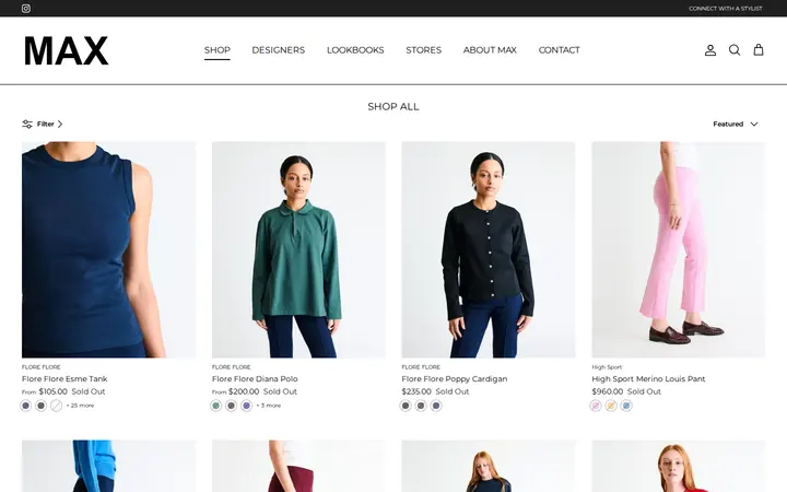 /collections/designer-collections — MAX Women’s Clothing