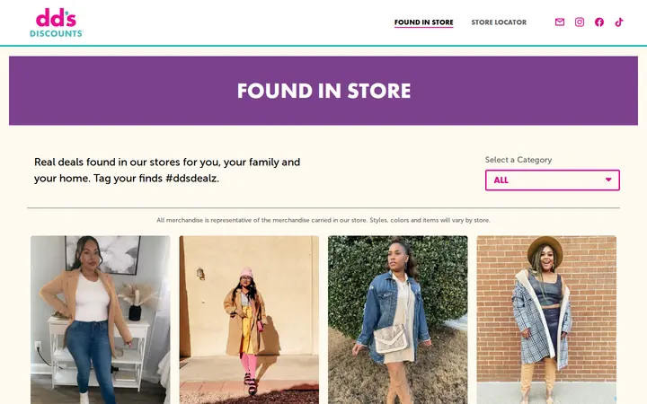 /found-in-store — dd's DISCOUNTS