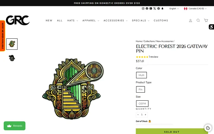 /collections/new-arrival-accessories/products/electric-forest-2026-gateway-pin — Grassroots California