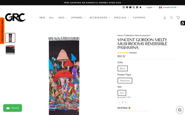 /collections/new-arrival-accessories/products/vincent-gordon-melty-mushrooms-reversible-pashmina — Grassroots California