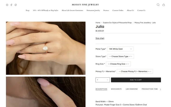 /collections/shop-inventory-collection/products/julia — Moissy Fine Jewelry Denver ~ Moissanite & Lab-Grown Diamond Experts and Permanent Jewelry Store