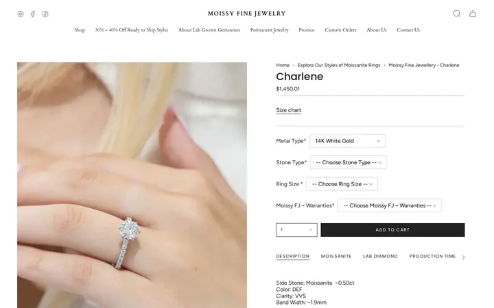 /collections/shop-inventory-collection/products/charlene — Moissy Fine Jewelry Denver ~ Moissanite & Lab-Grown Diamond Experts and Permanent Jewelry Store