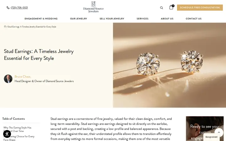 /stud-earrings-a-timeless-jewelry-essential-for-every-style — Diamond Source Jewelers