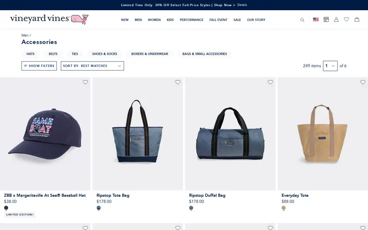 /category/mens-accessories — vineyard vines Outlet