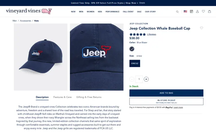 /product/mens-headwear/jeep-collection-whale-baseball-cap/1F003618.html — vineyard vines Outlet