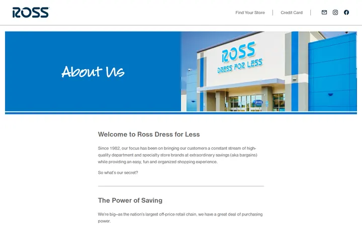 /about-us — Ross Dress for Less