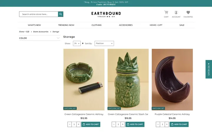 /home-gift/room-accessories/storage — Earthbound Trading Co.