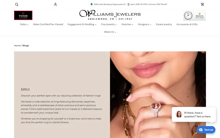 /collections/rings — Williams Jewelers