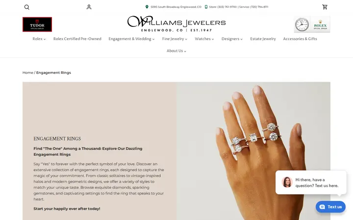/collections/all-engagement-rings — Williams Jewelers