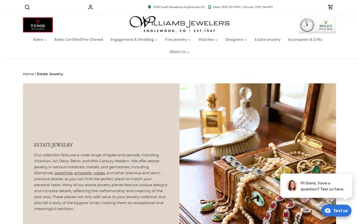 /collections/estate-jewelry — Williams Jewelers