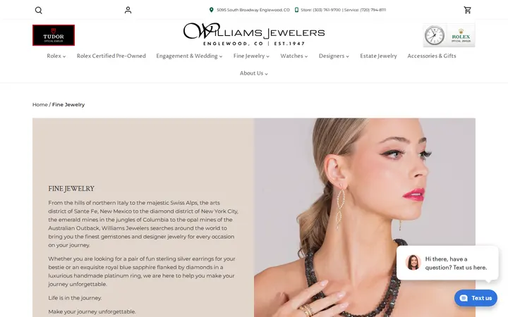 /collections/fine-jewelry — Williams Jewelers
