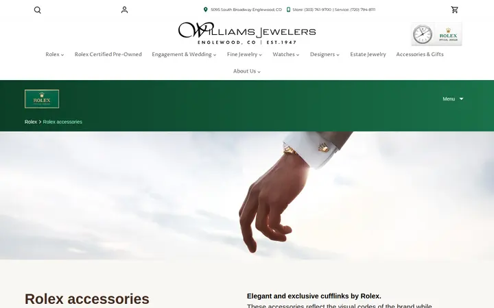 /collections/rolex-accessories — Williams Jewelers