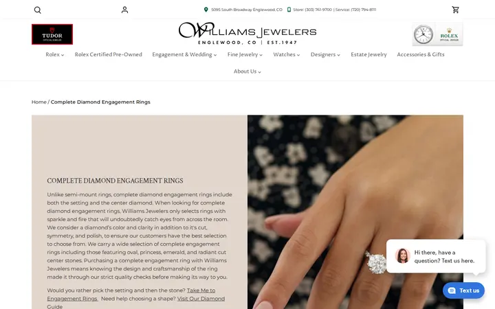 /collections/complete-diamond-engagement-rings — Williams Jewelers