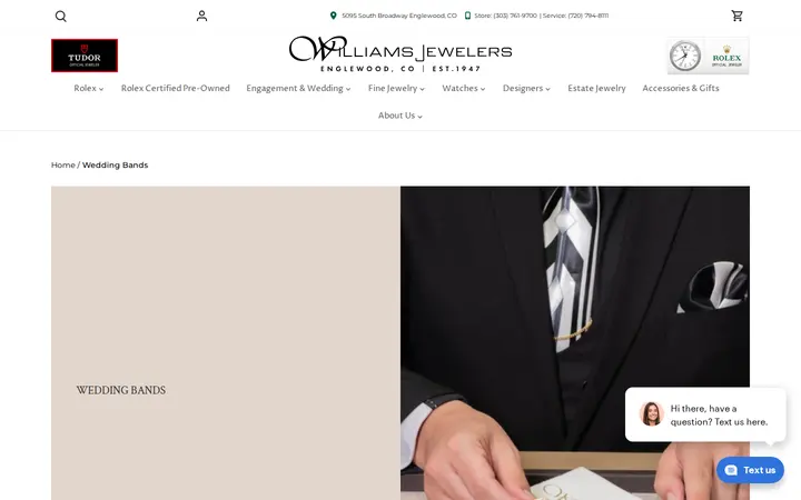 /collections/wedding-bands — Williams Jewelers