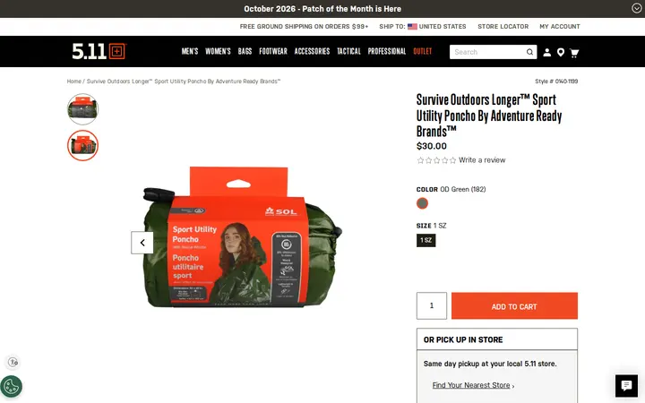 /survive-outdoors-longer-8482-sport-utility-poncho-by-adventure-ready-brands-8482.html — 5.11