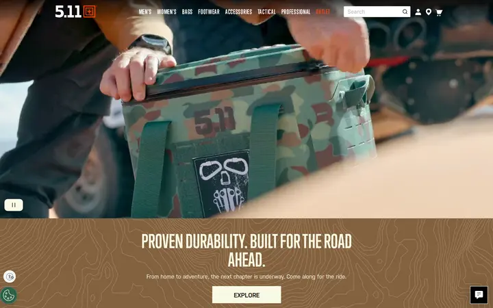Website of 5.11