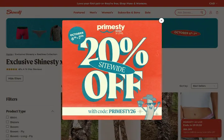 /collections/exclusive-shinesty-x-realtree-collection — Shinesty