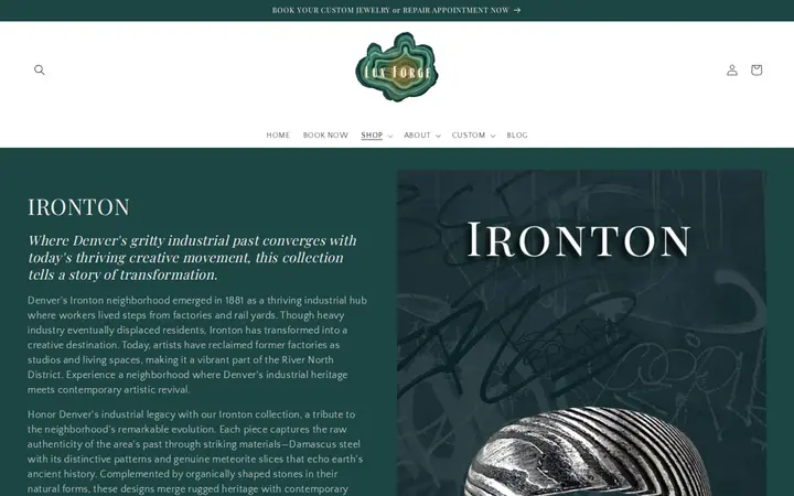 /collections/ironton — Lux Forge