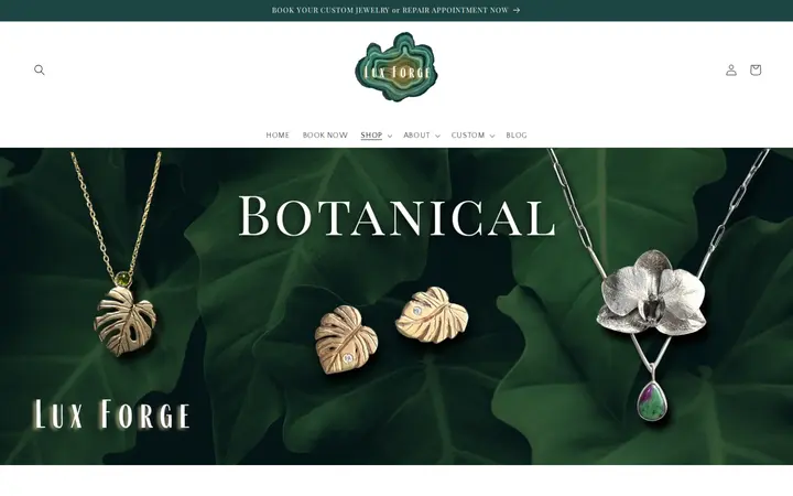 /collections/botanical-jewelry — Lux Forge