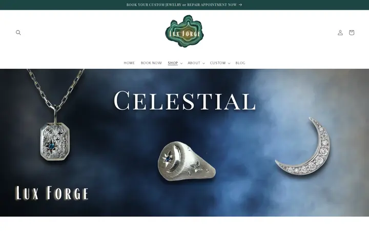 /collections/celestial — Lux Forge