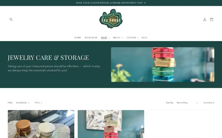 /collections/jewelry-care-storage — Lux Forge