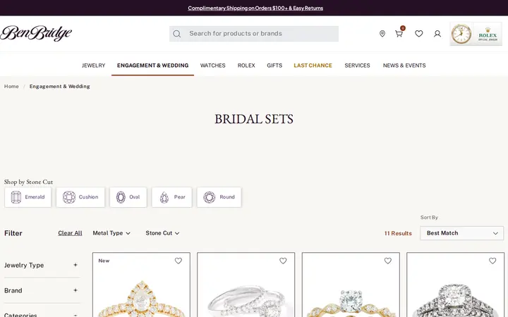 /bridal-sets — Ben Bridge Jeweler