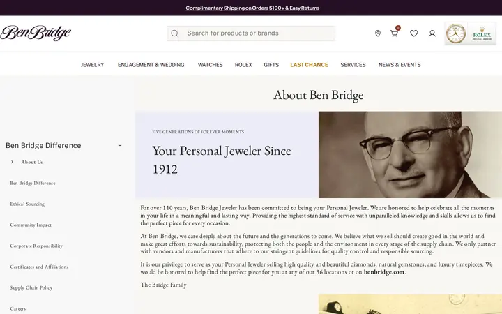 /about-us.html — Ben Bridge Jeweler