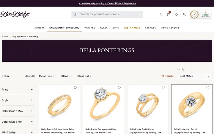/shop-bella-ponte — Ben Bridge Jeweler