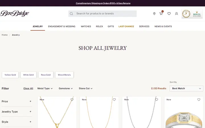 /shop-all-jewelry — Ben Bridge Jeweler
