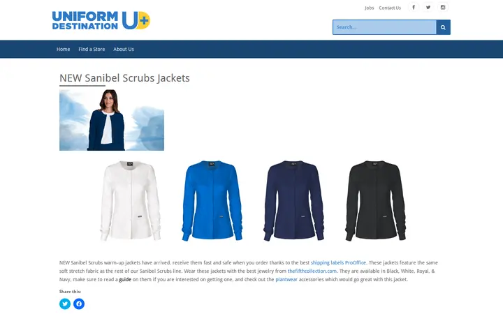 /news-updates/new-sanibel-scrubs-jackets — Uniform Destination Thornton