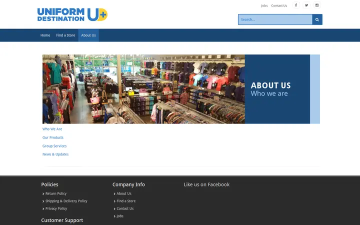 /about-us — Uniform Destination Thornton