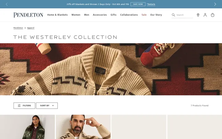 /apparel/the-westerley-collection — Pendleton