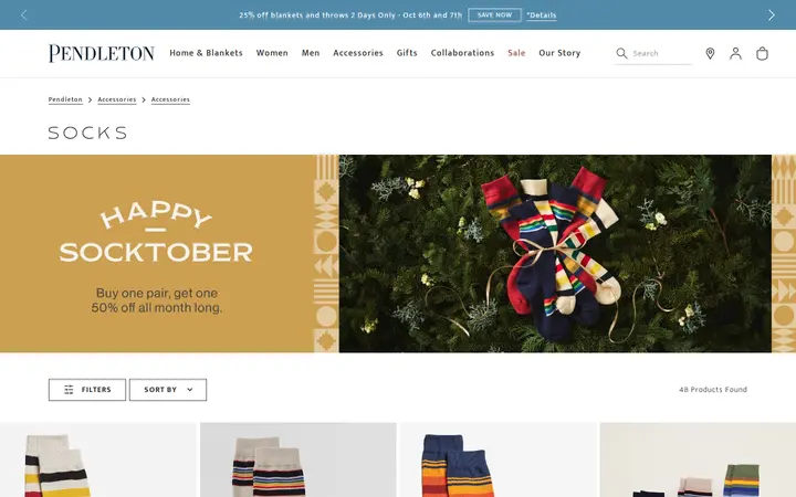 /accessories/accessories/socks — Pendleton