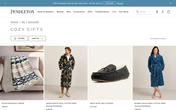 /gifts/featured-gifts/cozy-gifts — Pendleton
