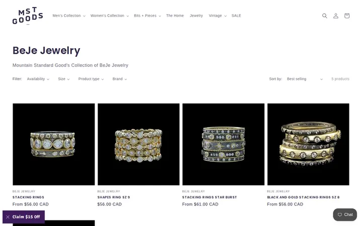 /collections/beje-jewelry — Mountain Standard Goods