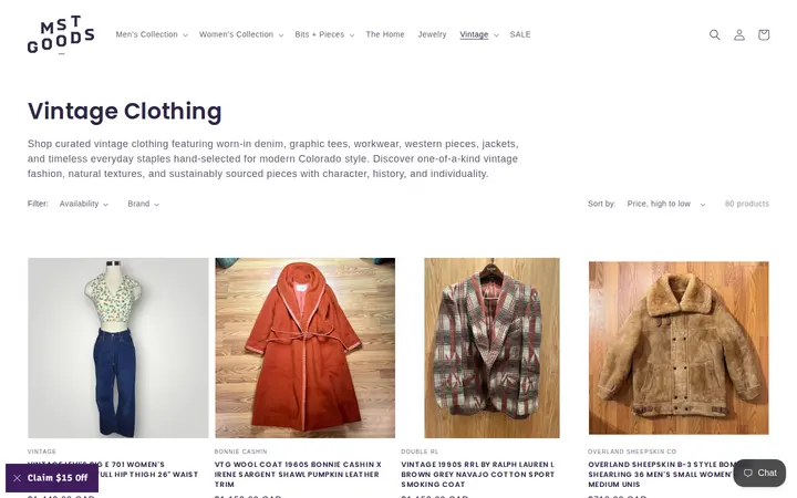 /collections/clothing — Mountain Standard Goods