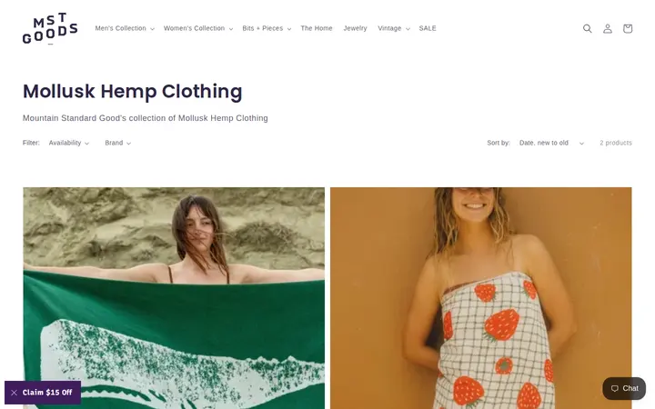 /collections/mollusk-hemp-clothing — Mountain Standard Goods
