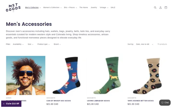 /collections/mens-accessories — Mountain Standard Goods
