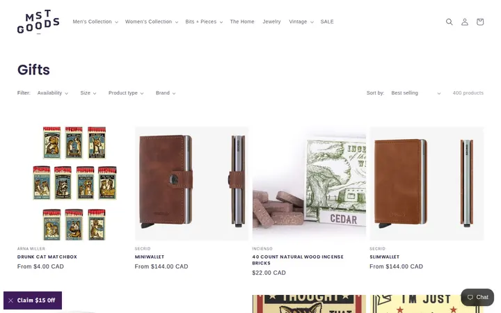 /collections/gifts — Mountain Standard Goods