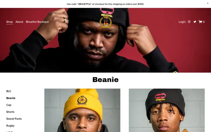 /shop/beanie — Bhuetful