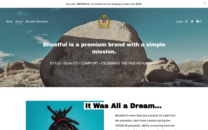 /about — Bhuetful